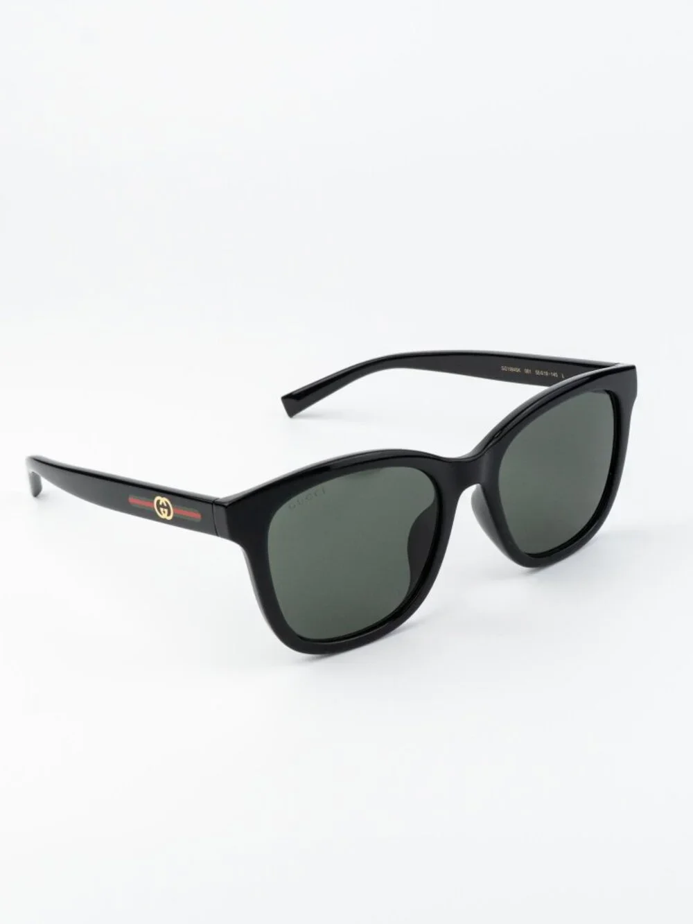 Gucci Men Sunglasses Black Grey Square GG1984SK 001 NEW AUTHENTIC